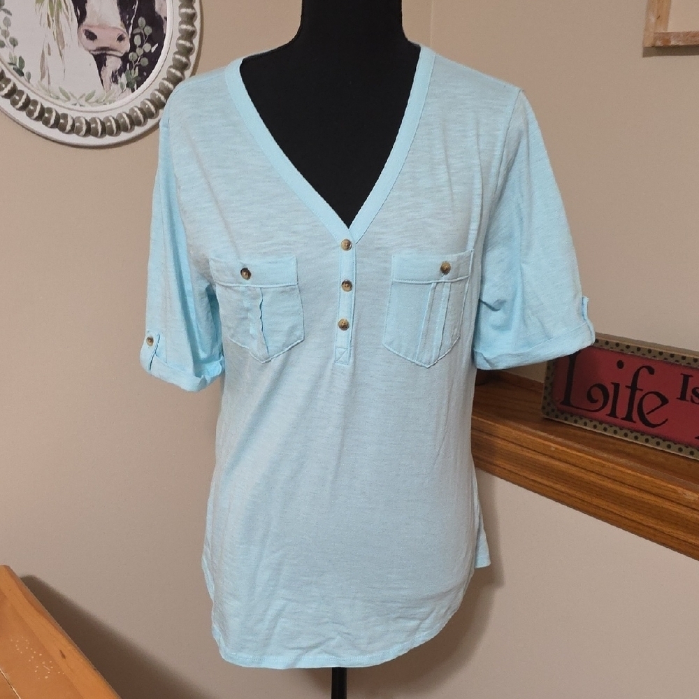 Croft & Barrow Light Blue Button Down Shirt